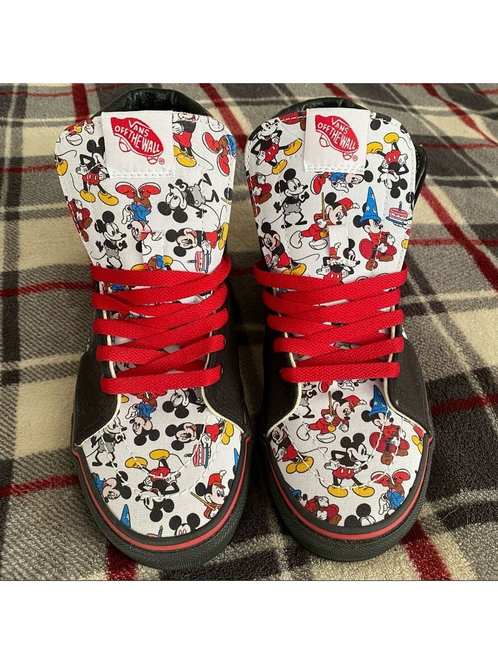 Unisex Disney Custom Mickey Mouse Vans
